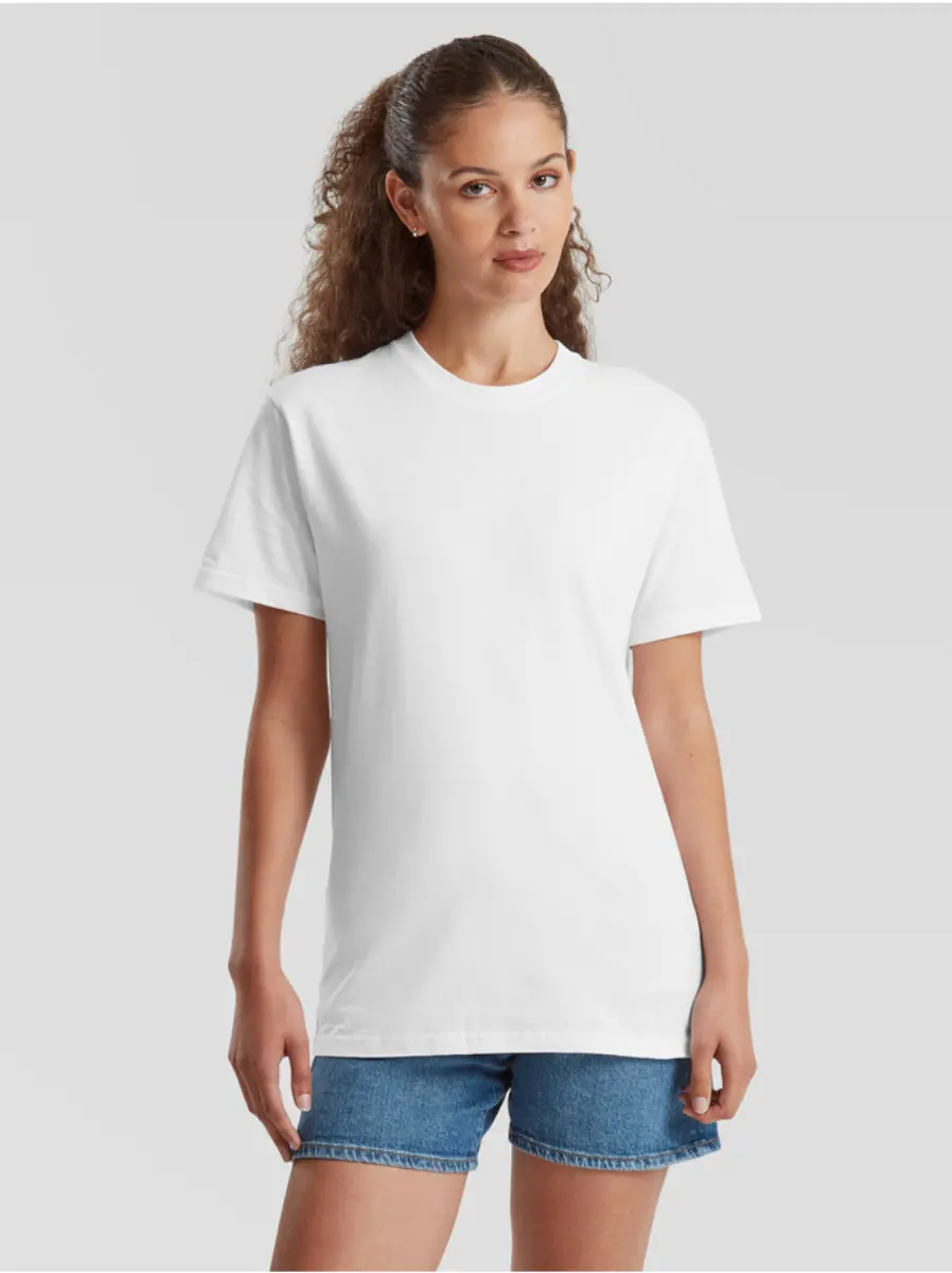 PURE COTTON T - white