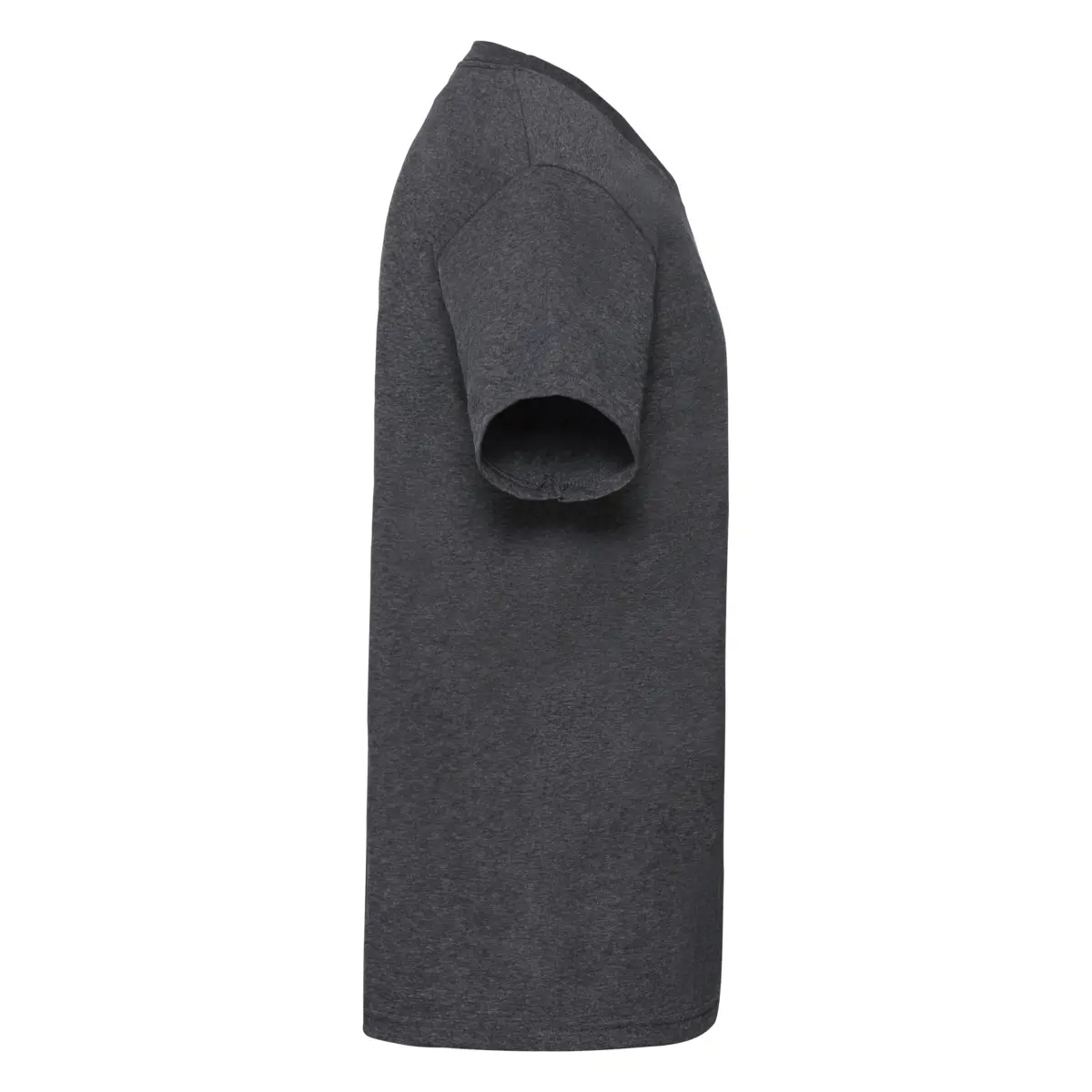 VALUE CUELLO V - gris jaspeado oscuro