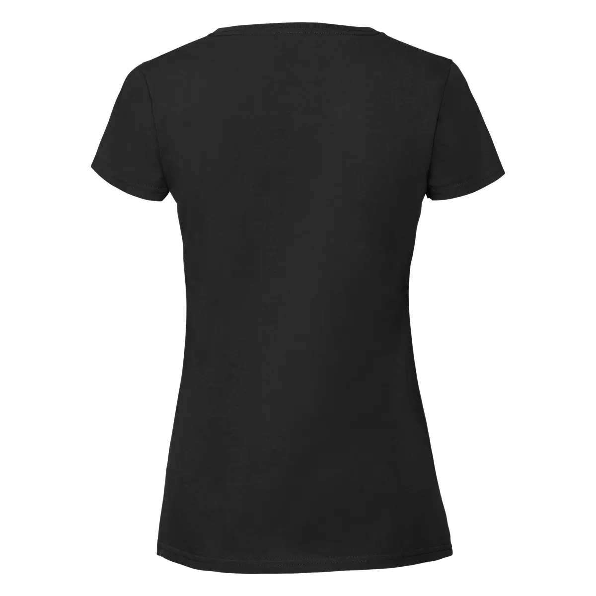 ICONIC 195 RINGSPUN PREMIUM LADY FIT (x cajas) - negro