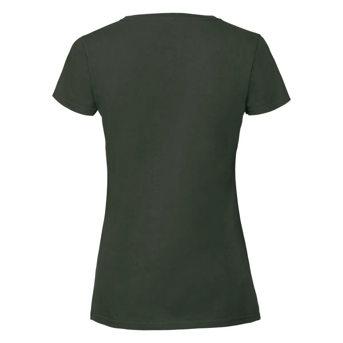 ICONIC 195 RINGSPUN PREMIUM LADY FIT (boxes) - bottle green