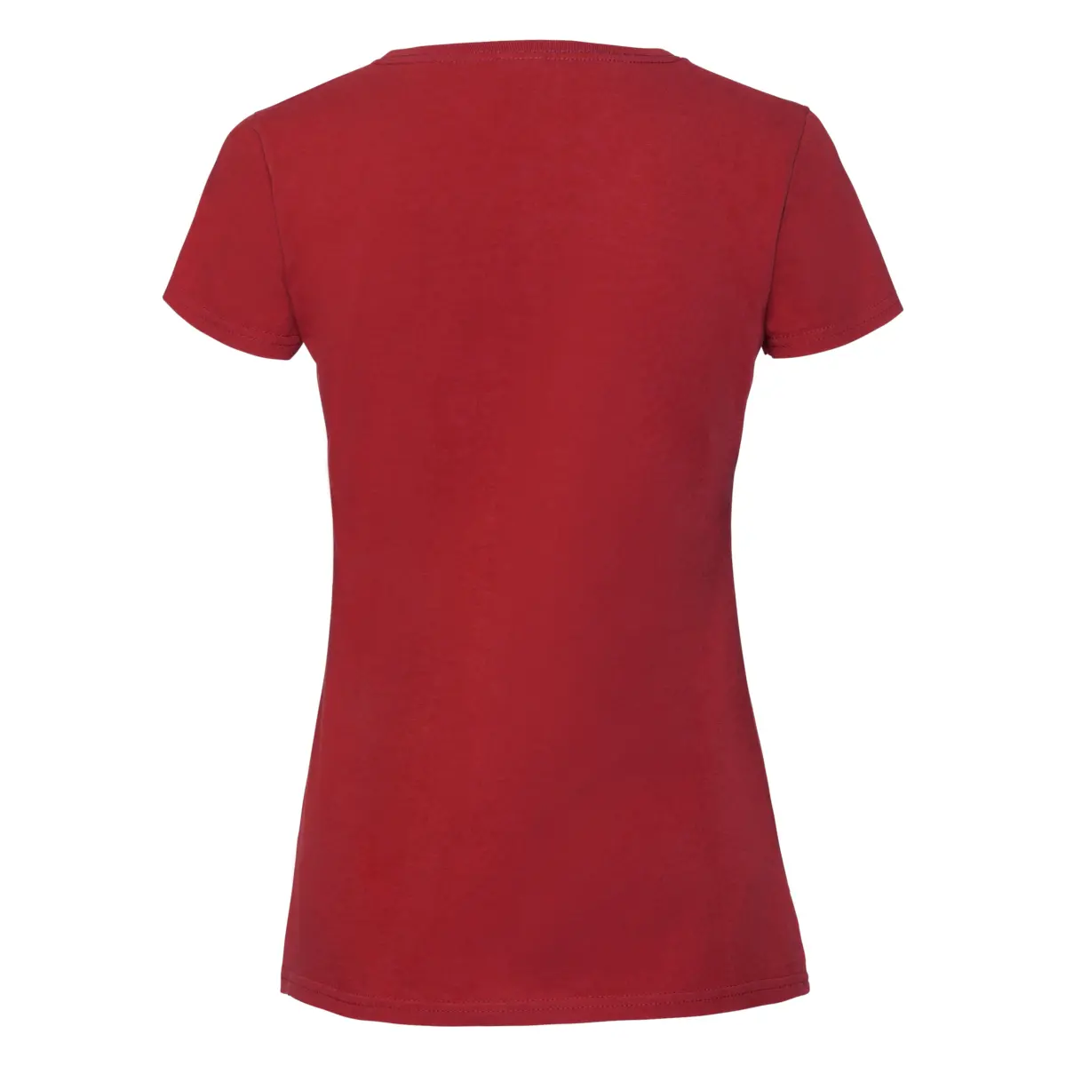 ICONIC 195 RINGSPUN PREMIUM LADY FIT (x cajas) - rojo