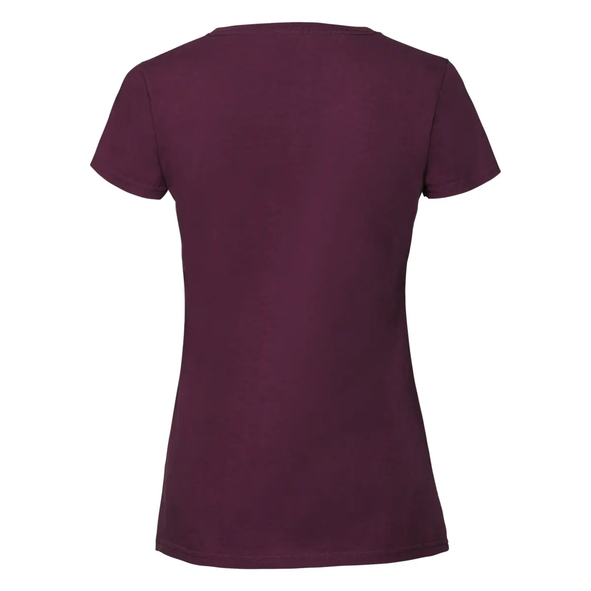 ICONIC 195 RINGSPUN PREMIUM LADY FIT (boxes) - burgundy