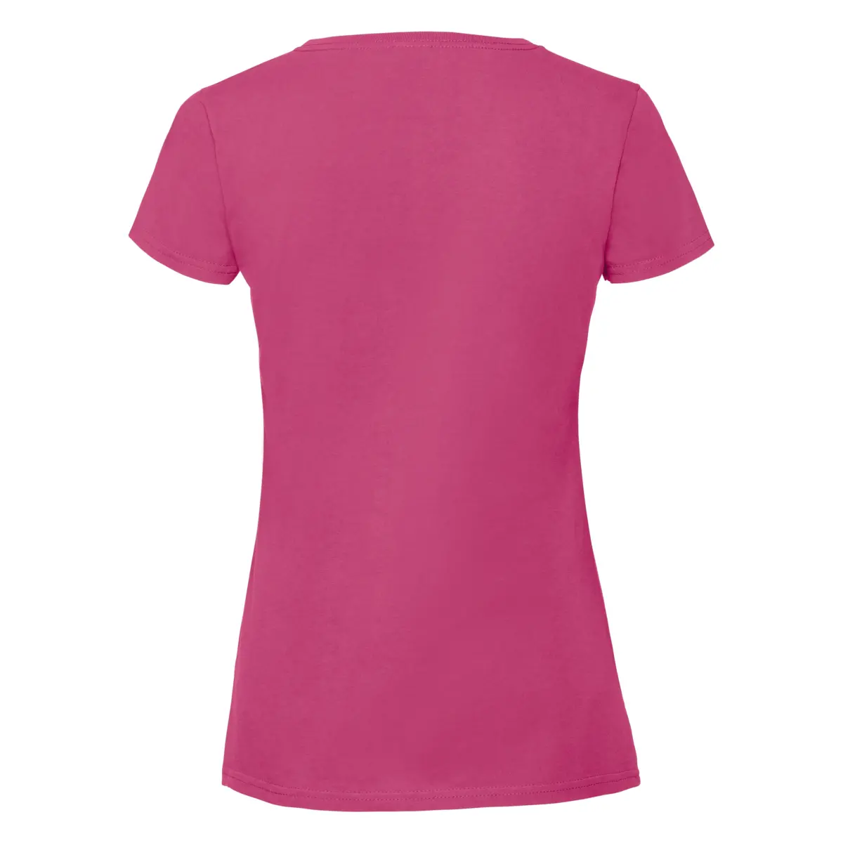 ICONIC 195 RINGSPUN PREMIUM LADY FIT (x cajas) - fucsia
