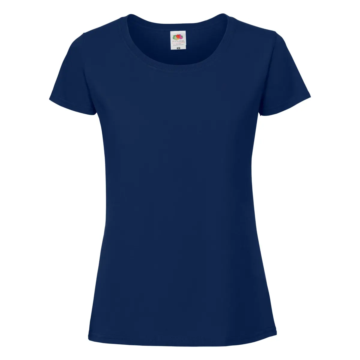 ICONIC 195 RINGSPUN PREMIUM LADY FIT (x cajas) - azul marino