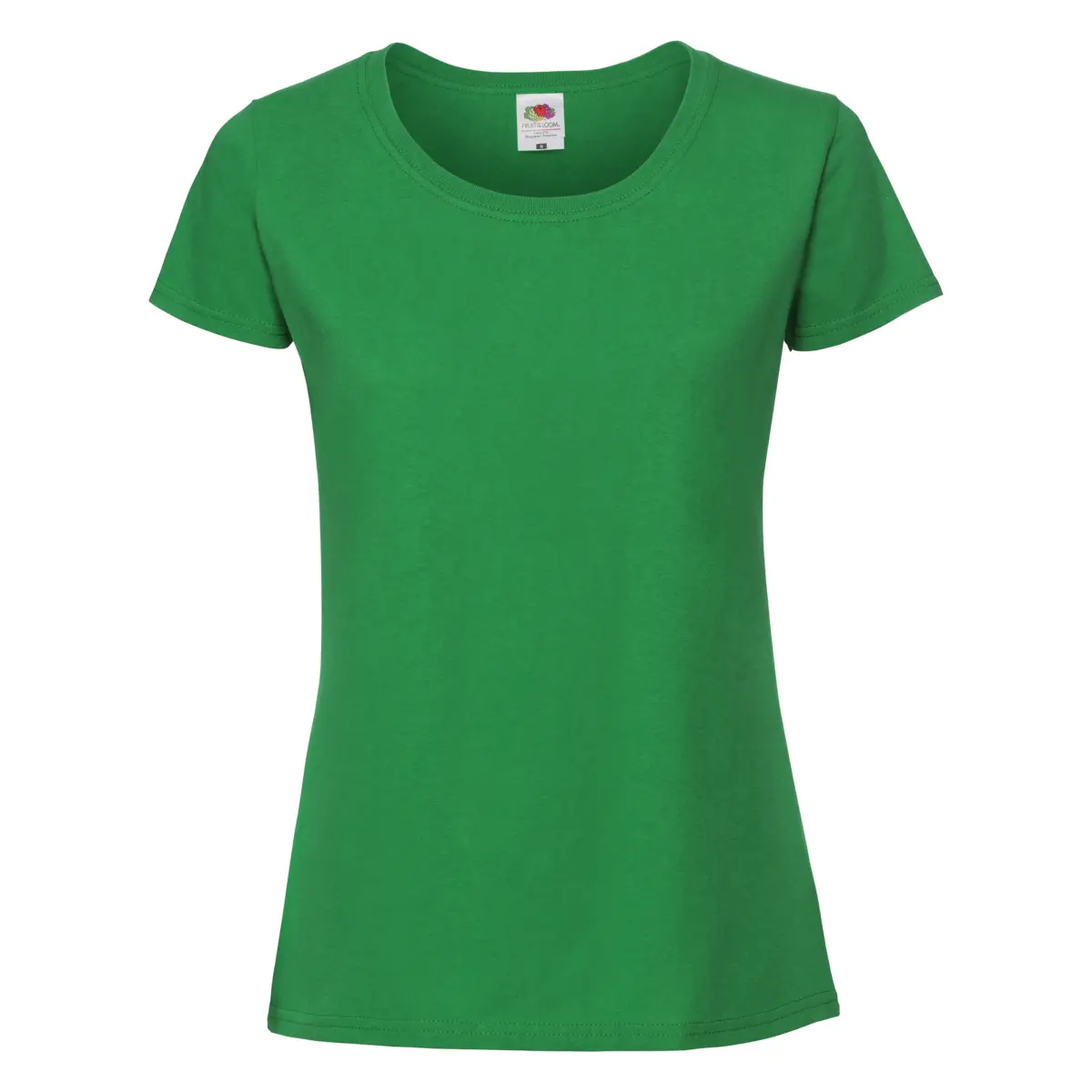 ICONIC 195 RINGSPUN PREMIUM LADY FIT (x cajas) - verde kelly