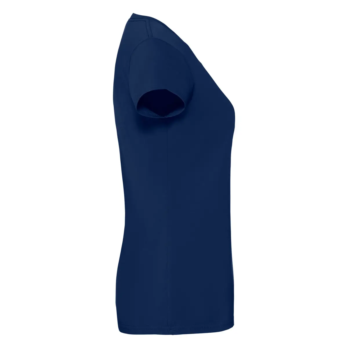ICONIC 195 RINGSPUN PREMIUM LADY FIT (x cajas) - azul marino