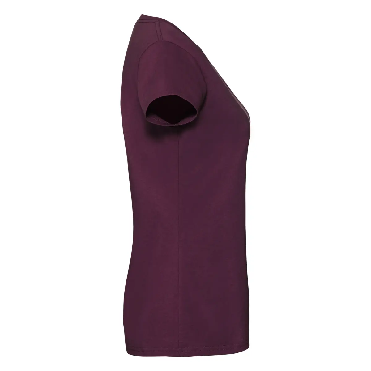 ICONIC 195 RINGSPUN PREMIUM LADY FIT (x cajas) - granate