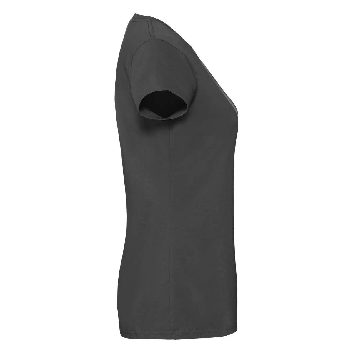 ICONIC 195 RINGSPUN PREMIUM LADY FIT (x cajas) - gris grafito
