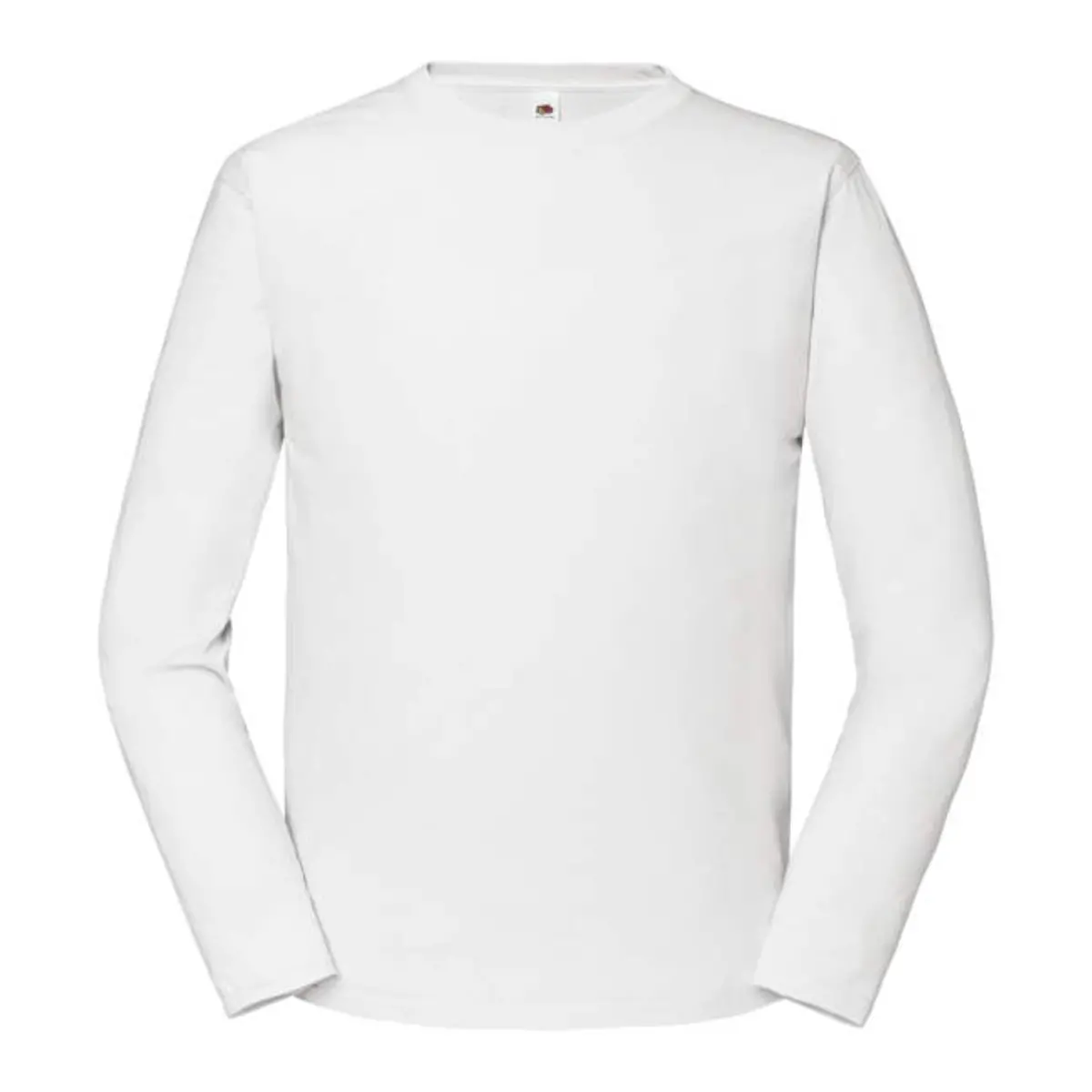 ICONIC 195 RINGSPUN PREMIUM LONG SLEEVE (boxes) - white