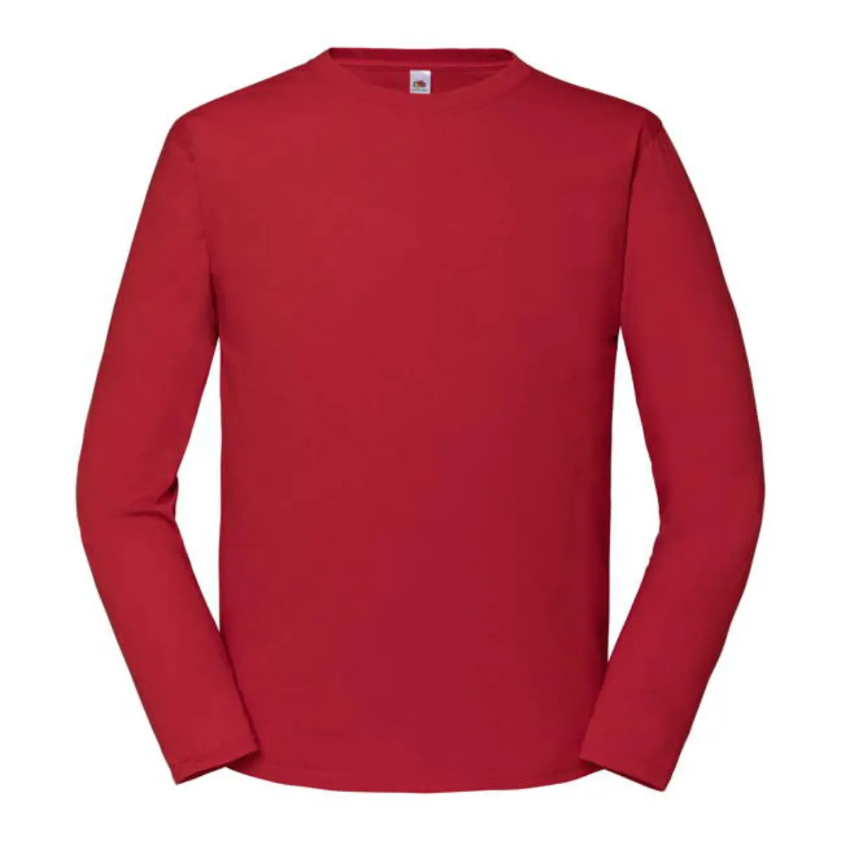 ICONIC 195 RINGSPUN PREMIUM M/LARGA (x cajas) - rojo