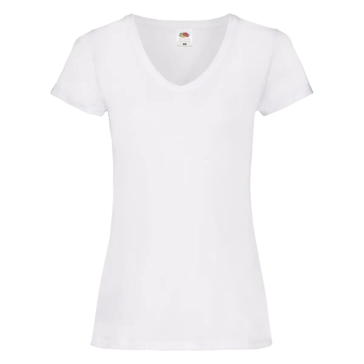 VALUE DE MUJER CUELLO V - blanco