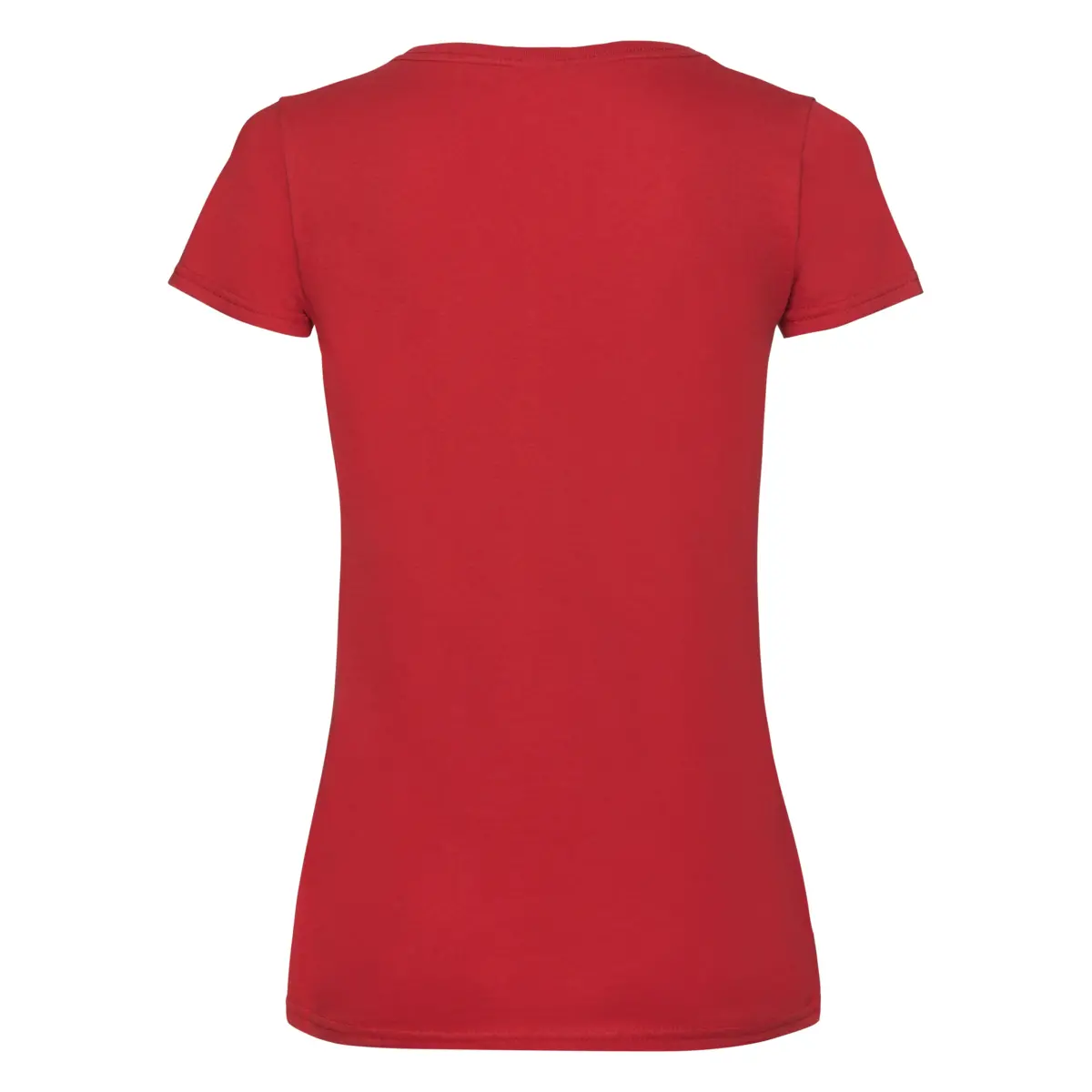 V-NECK LADY FIT OUTLET - red