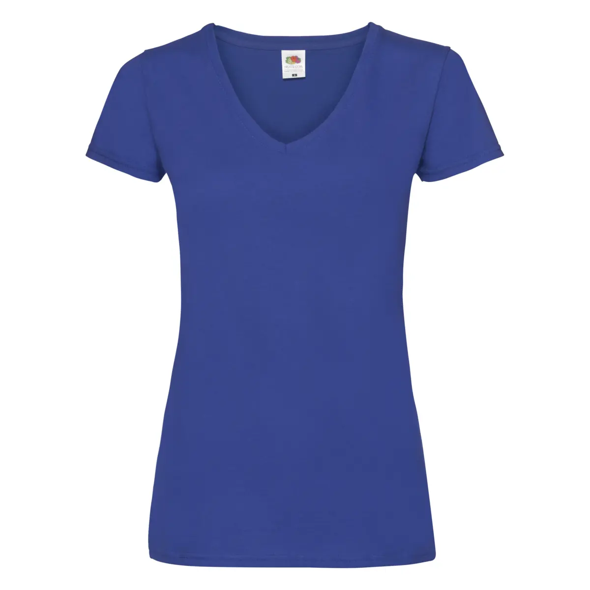 V-NECK LADY FIT OUTLET - royal