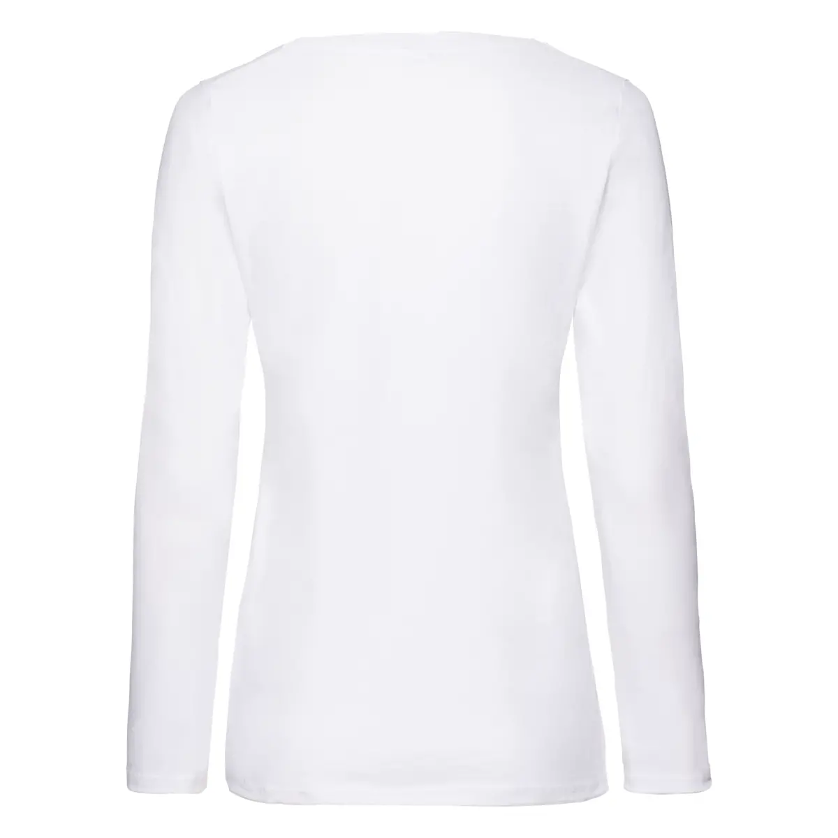 LONG SLEEVE VALUE LADY FIT OUTLET - white