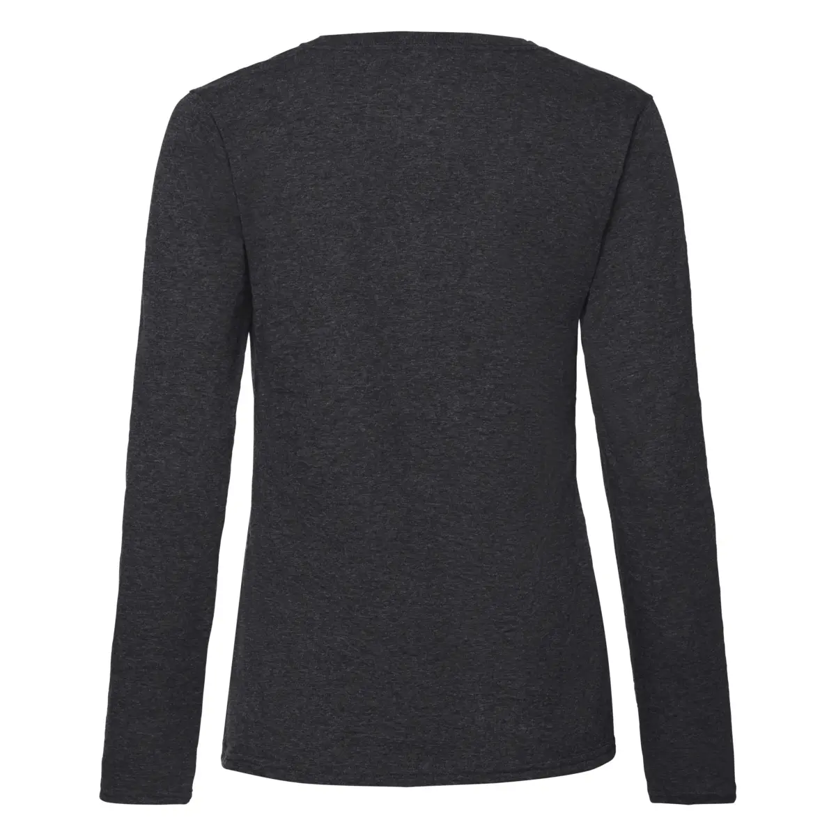 VALUE DE MUJER MANGA LARGA OUTLET - gris jaspeado oscuro