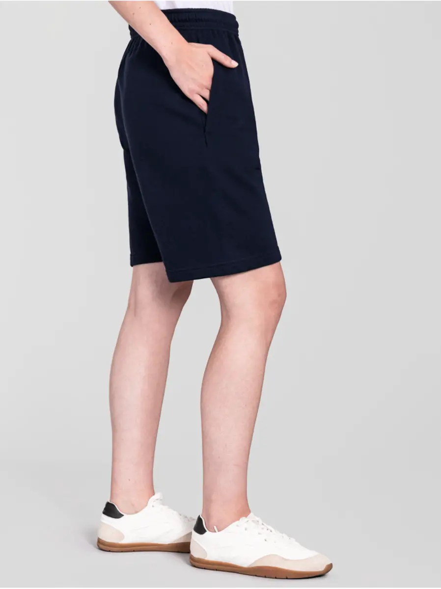 PANTALON CORTO ICONIC 250 - azul marino oscuro