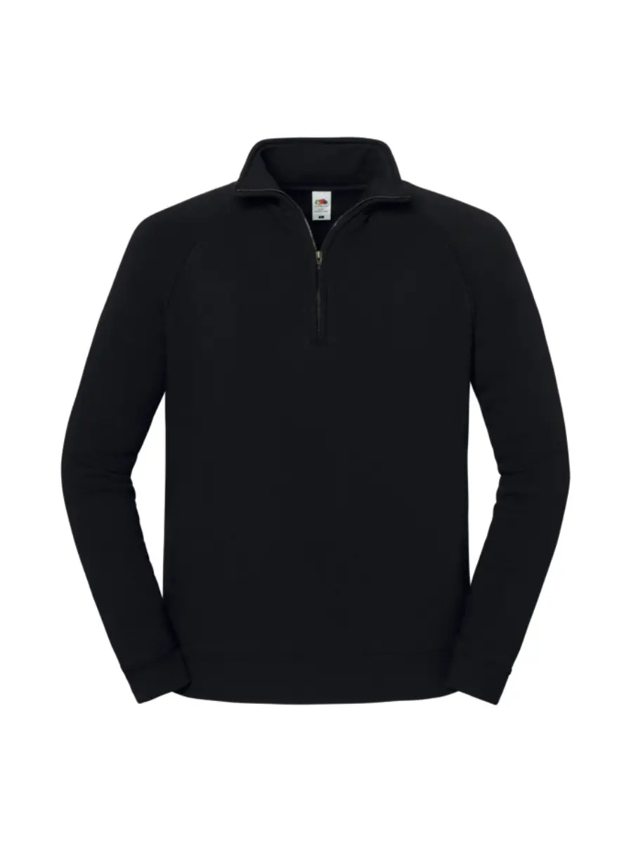ICONIC PREMIUM HALF ZIP - black