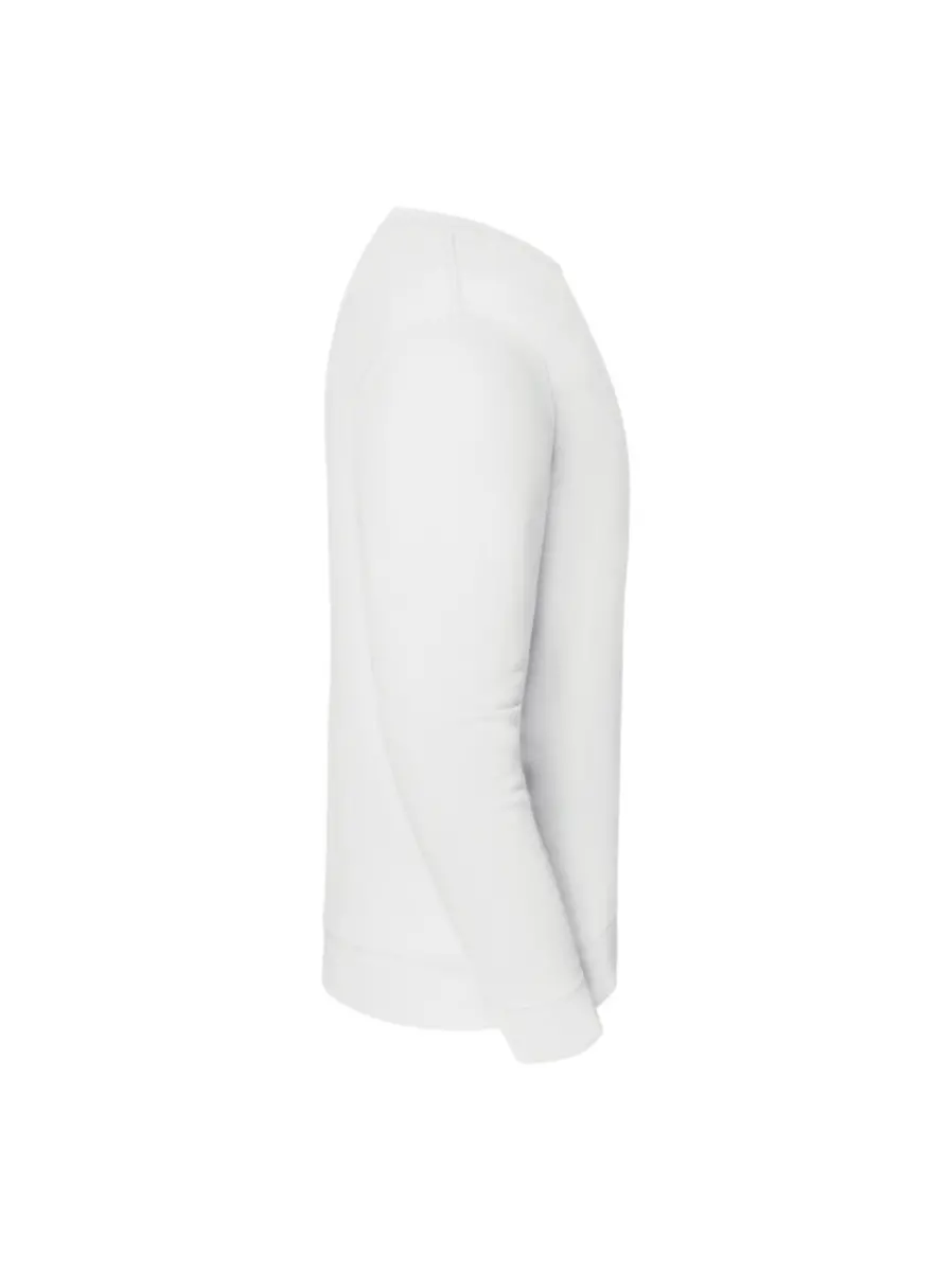ICONIC PREMIUM SET-IN SWEAT - white
