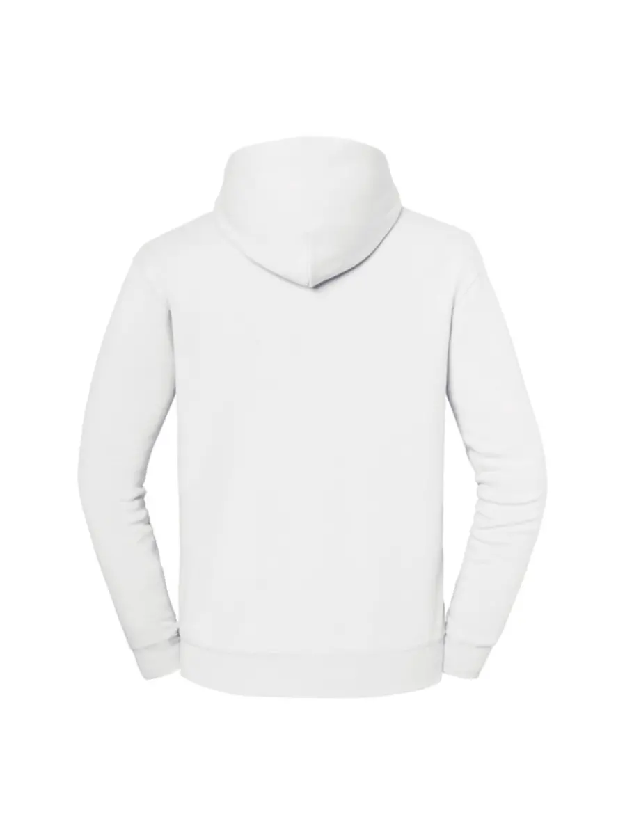 ICONIC PREMIUM HOODED SWEAT - white