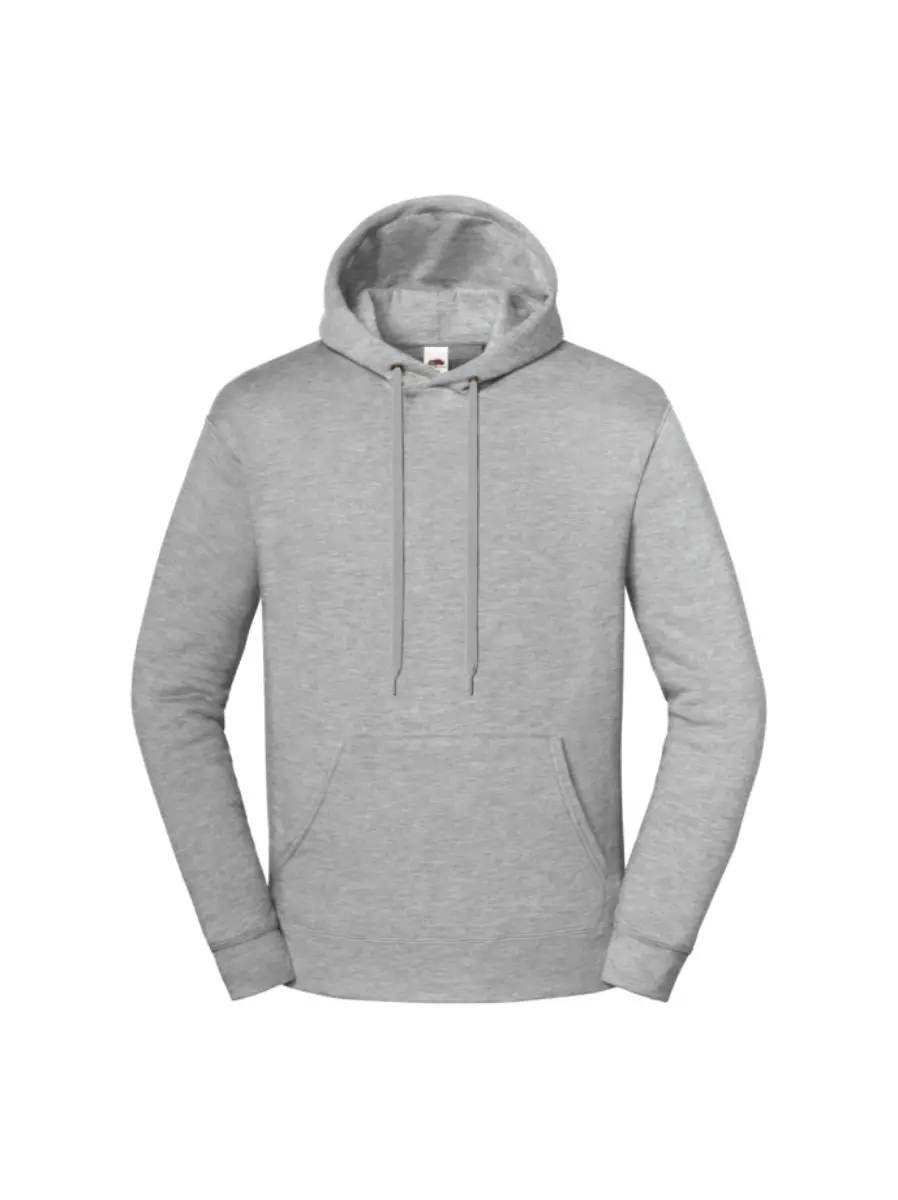 ICONIC PREMIUM HOODED SWEAT - heather athletic