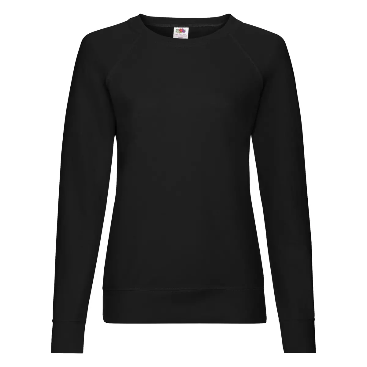 RAGLAN LIGHT LADY FIT - black