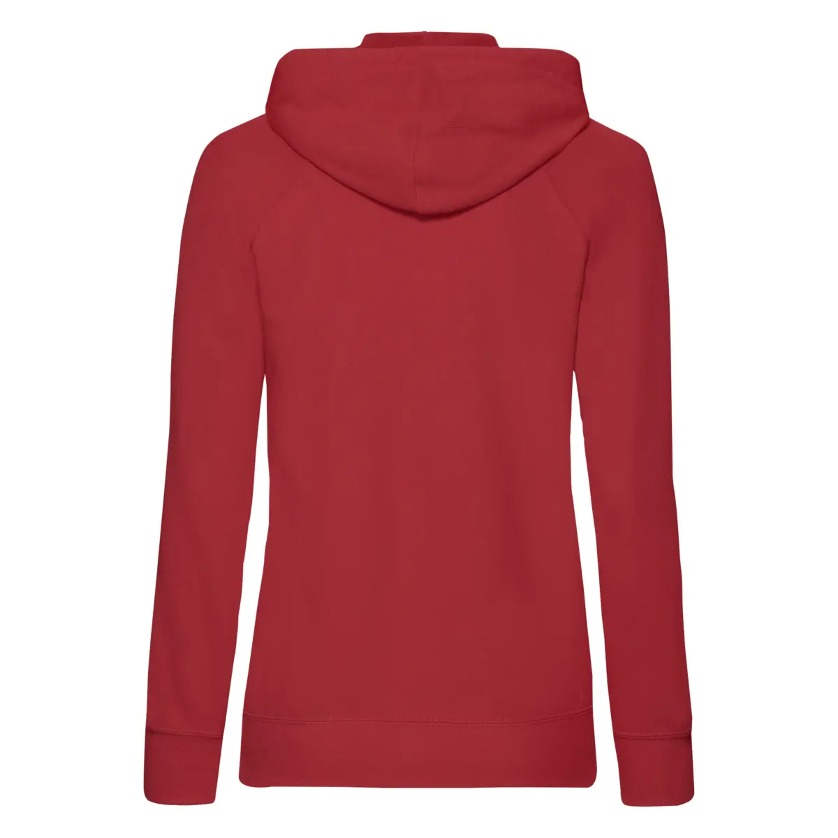 CAPUCHA Y CREMALLERA LIGHT DE MUJER OUTLET - rojo
