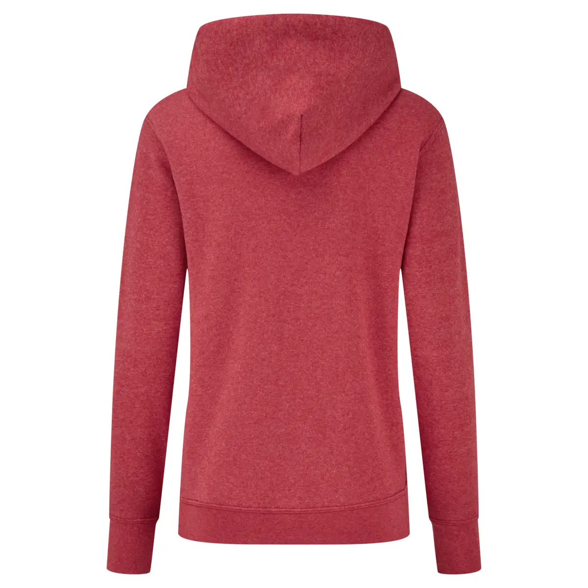 HOODED LADY FIT CLASSIC OUTLET - vintage heather red
