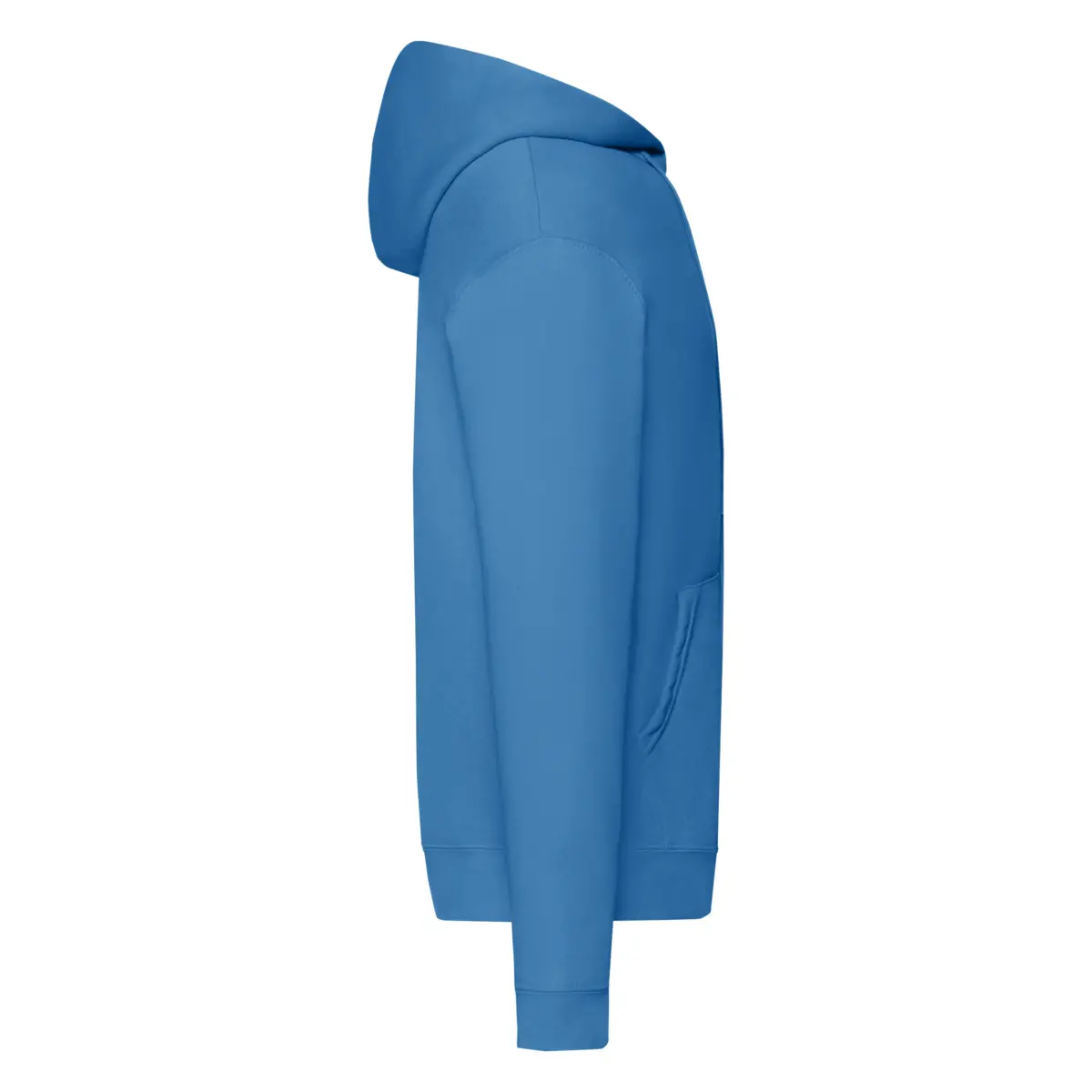 ZIP HOODED CLASSIC - azur