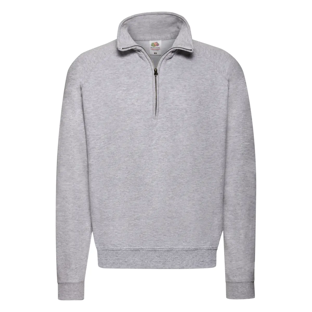 1/2 CREMALLERA CLASSIC - gris jaspeado