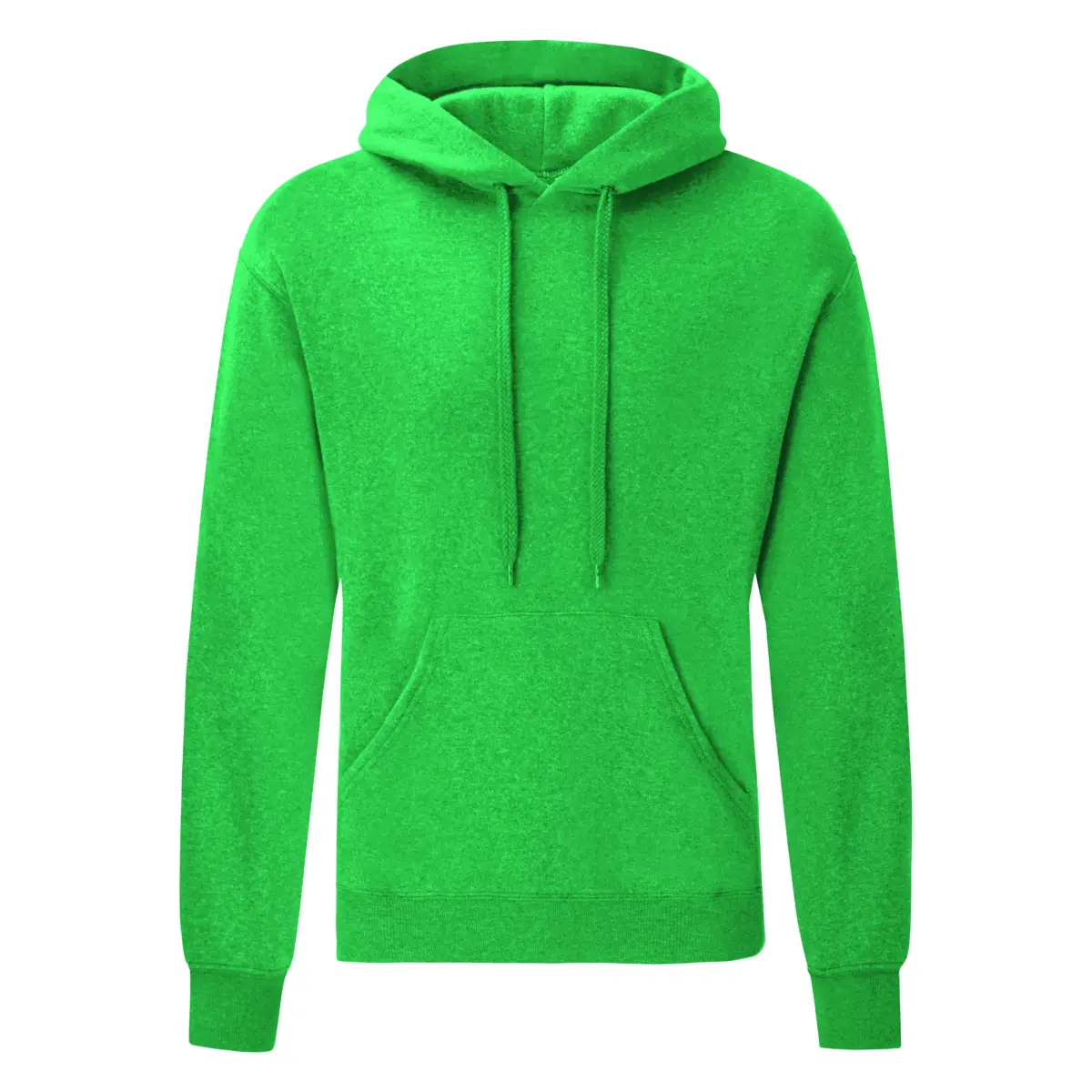 HOODED PREMIUM OUTLET - retro heather green