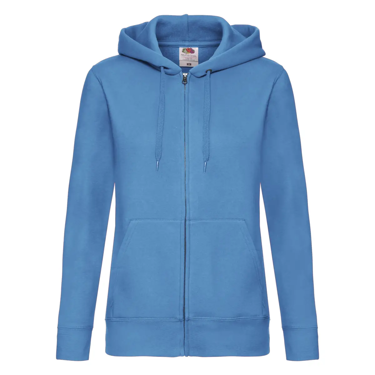 CAPUCHA Y CREMALLERA PREMIUM DE MUJER OUTLET - azul azure