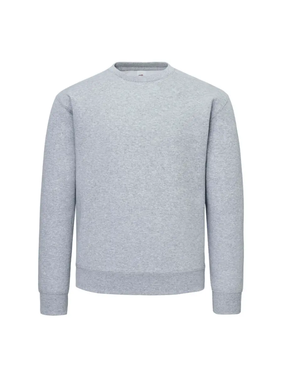 SUPERCOTTON SET-IN SWEAT - heather athletic