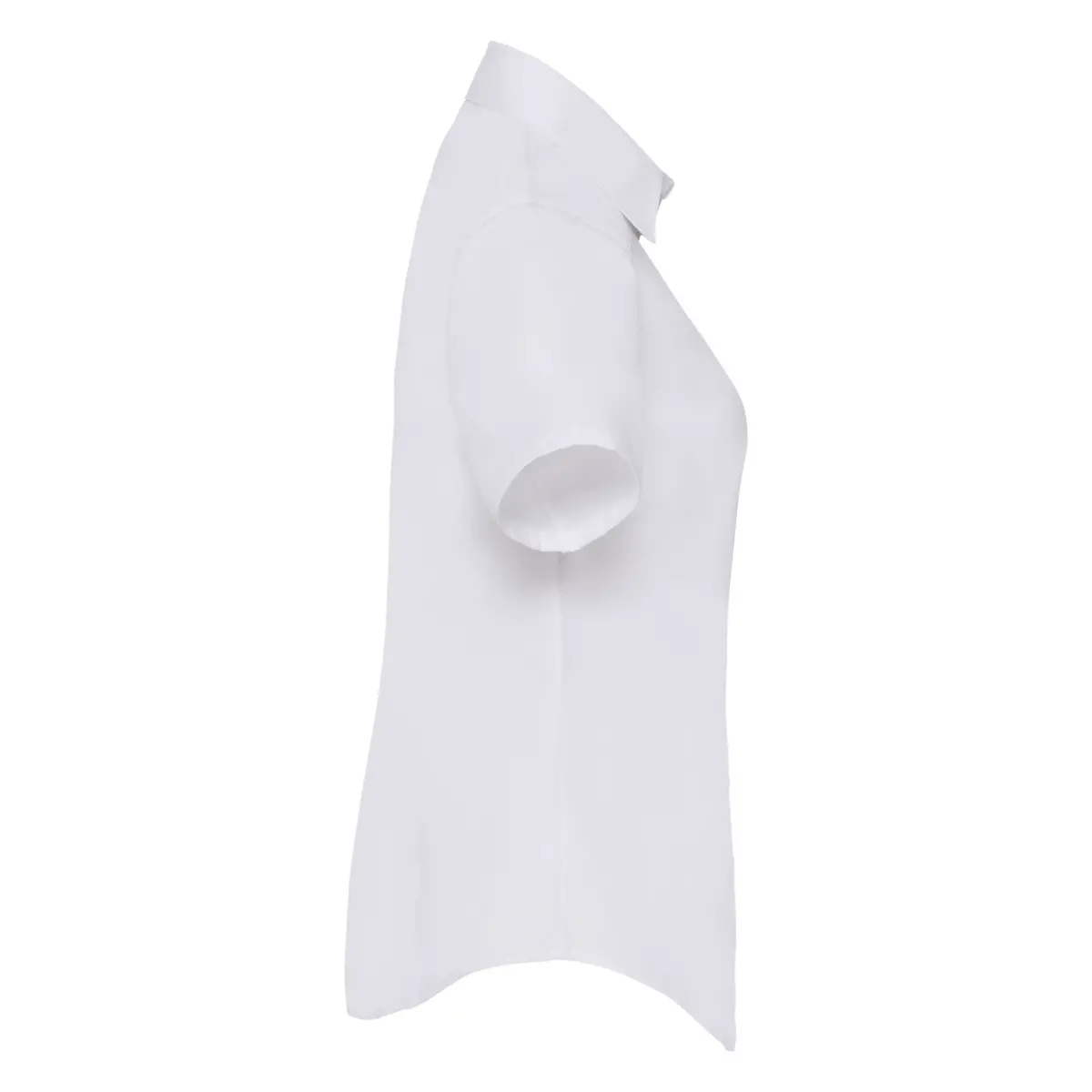 SHORT SLEEVE POPLIN LADY FIT OUTLET - white