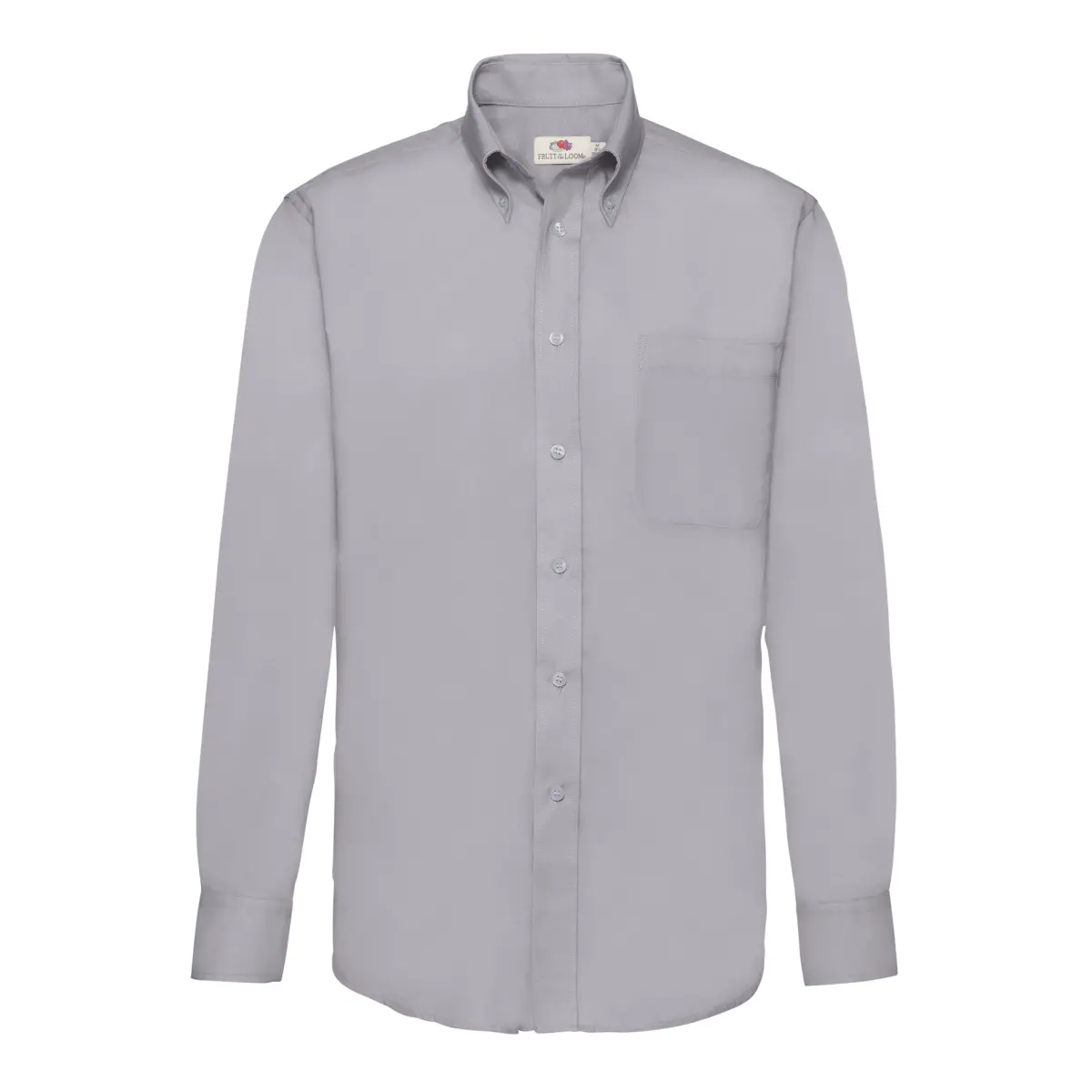 OXFORD MANGA LARGA OUTLET - gris oxford