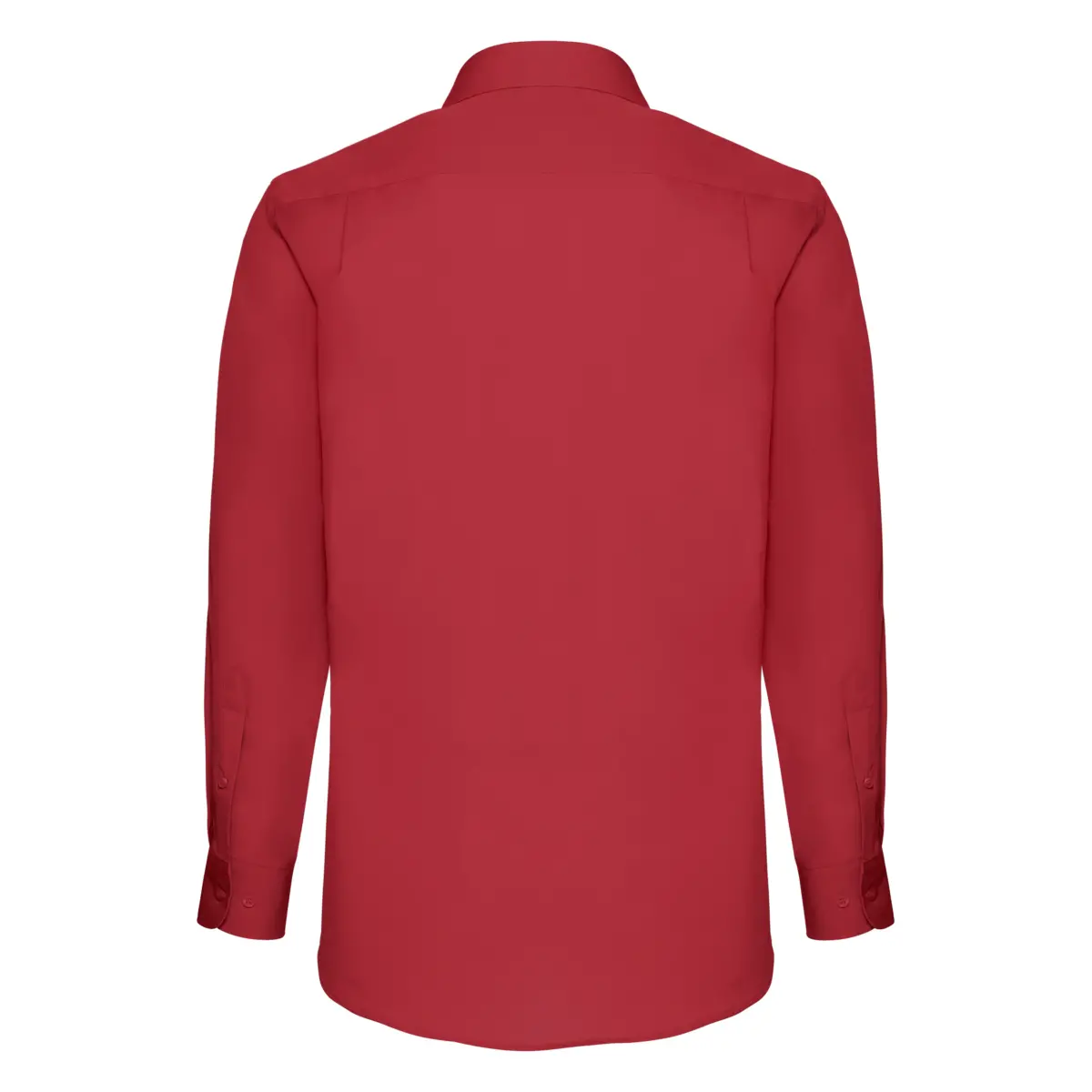 POPELINA MANGA LARGA OUTLET - rojo