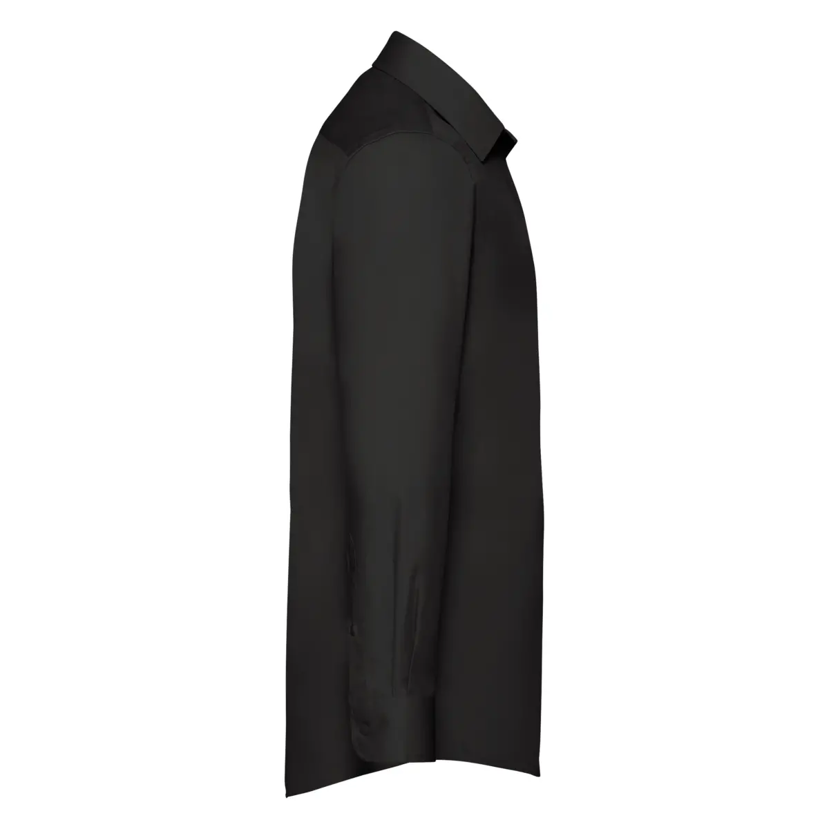 POPLIN LONG SLEEVE OUTLET - black