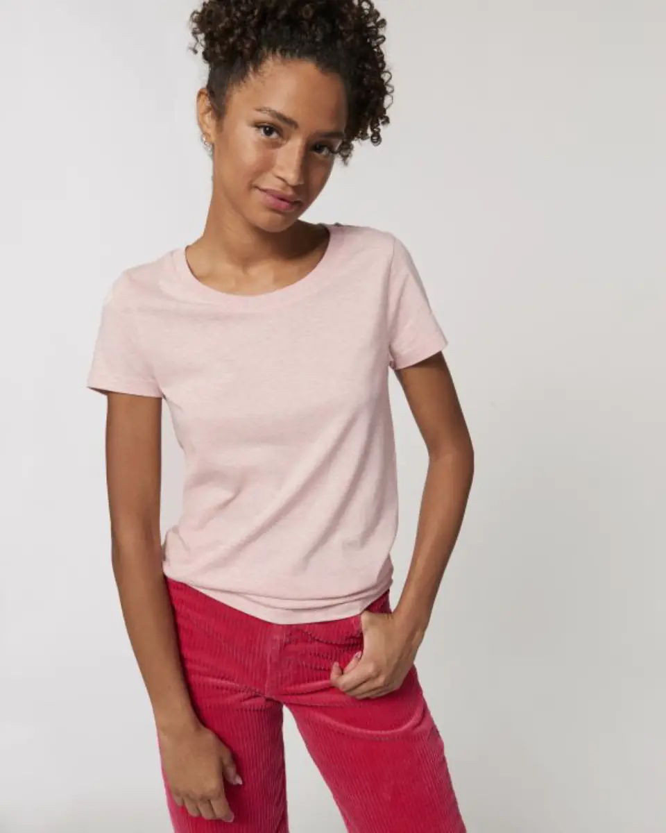 Stella Jazzer - cream heather pink