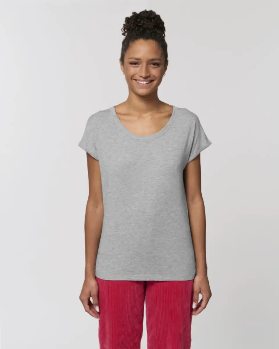 Stella Rounder Slub - heather grey slub