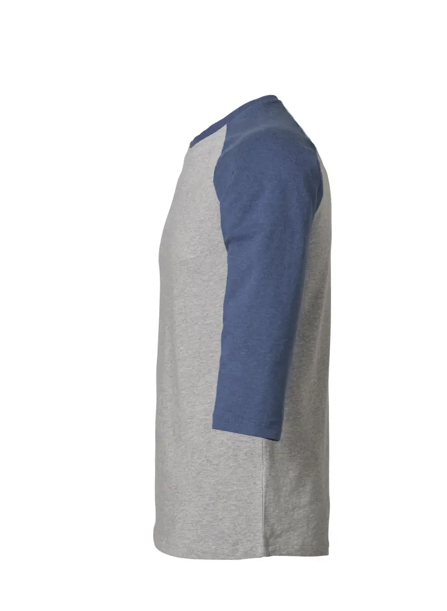 Baseball - heather grey/dark h indigo