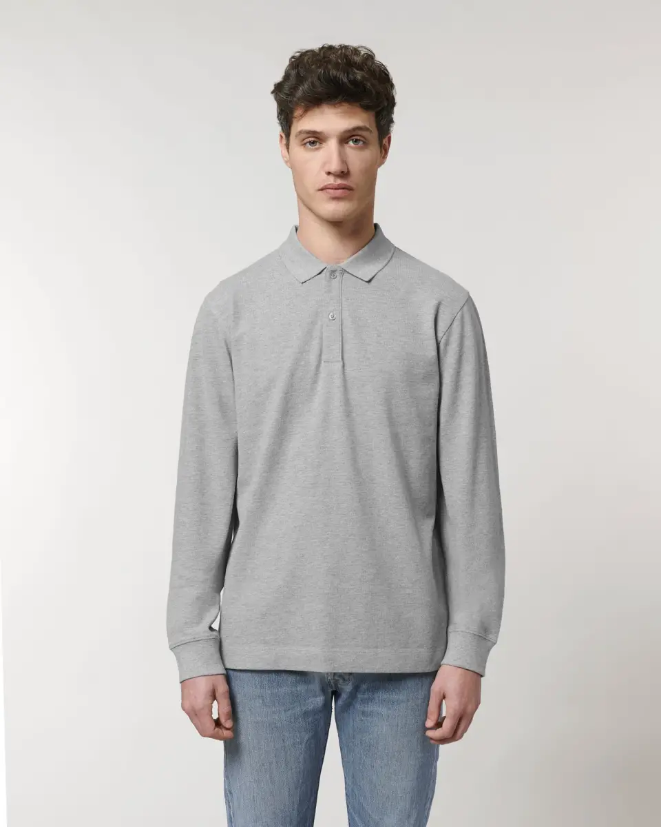 Prepster Long Sleeve - heather grey