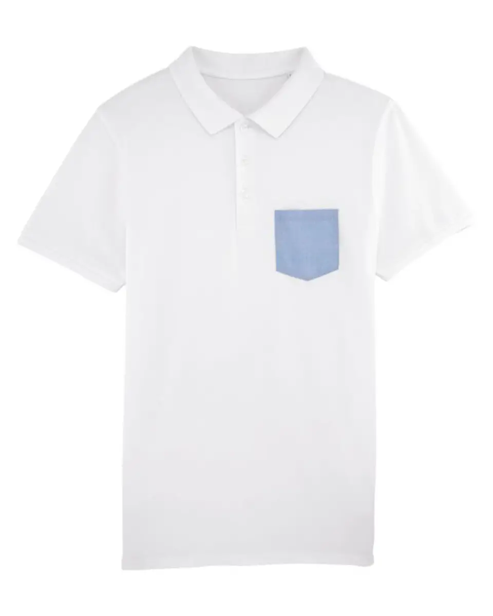 Stanley Competes Pocket - white/blue fil-à-fil