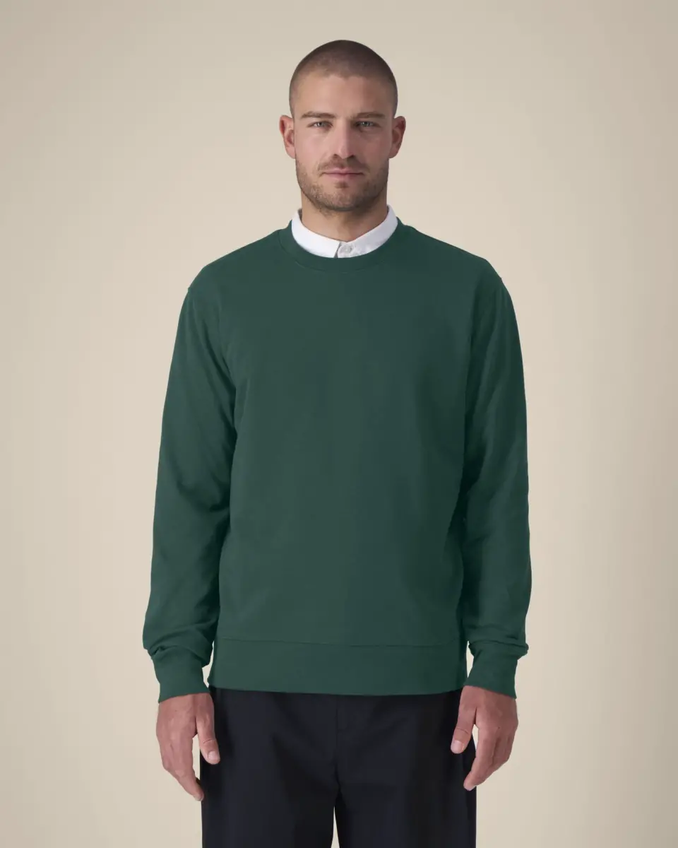 Thinker - glazed green