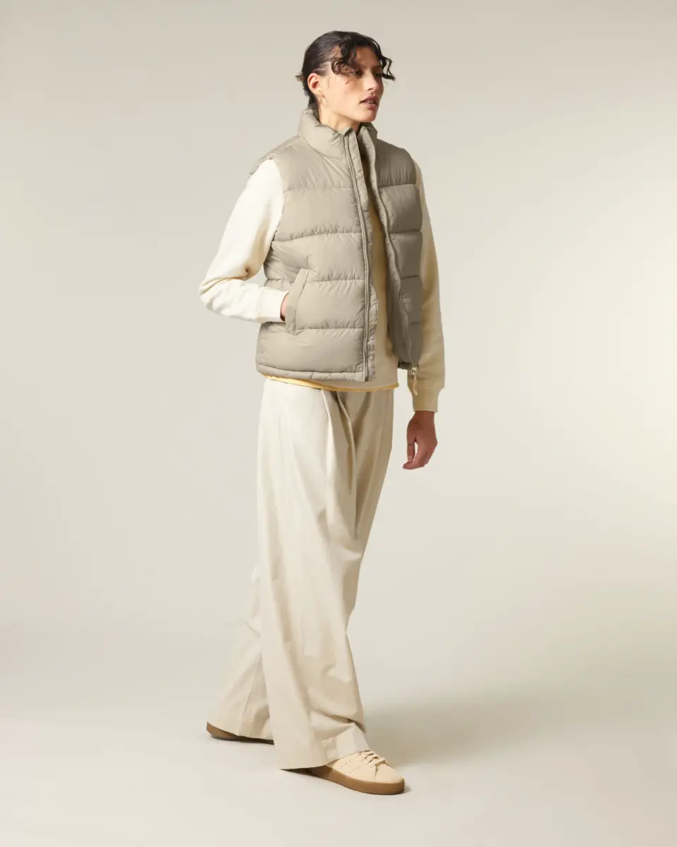 Puffer Gilet - desert dust