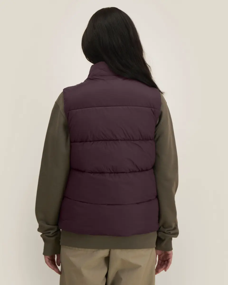 Puffer Gilet 2.0 - red brown