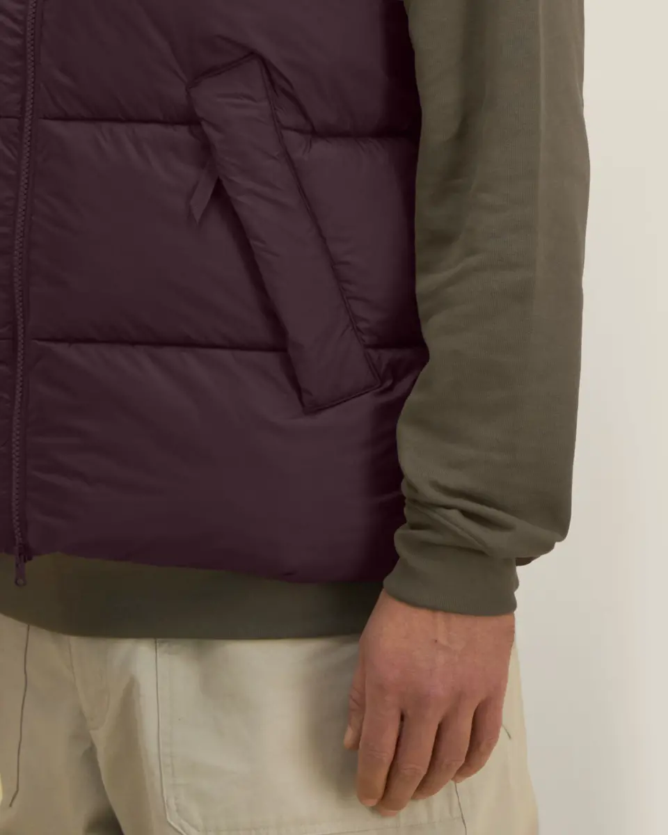 Puffer Gilet 2.0 - red brown