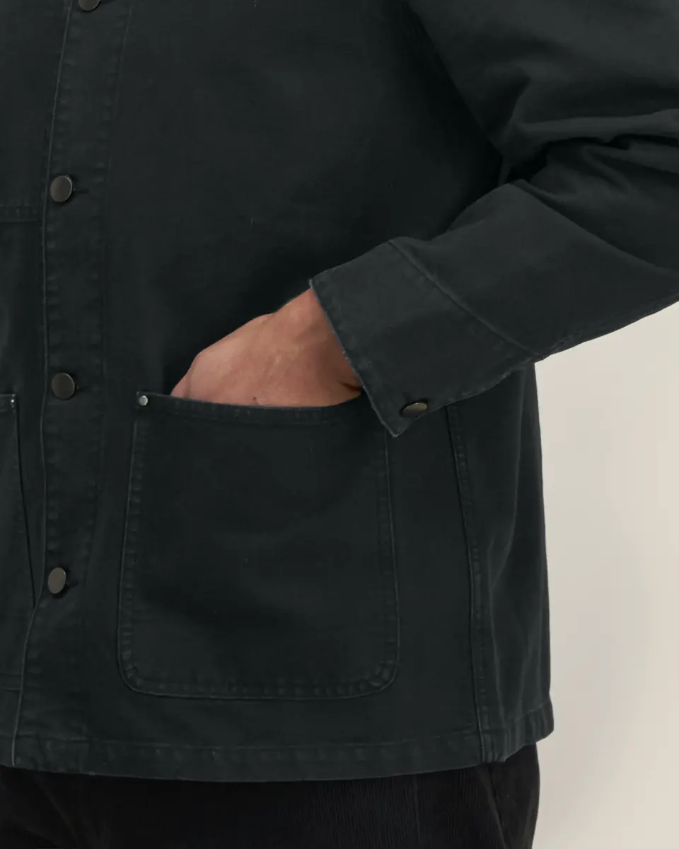 Chore Jacket - g. dyed black