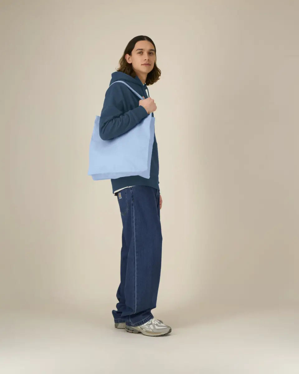 Mid Tote Bag - blue soul