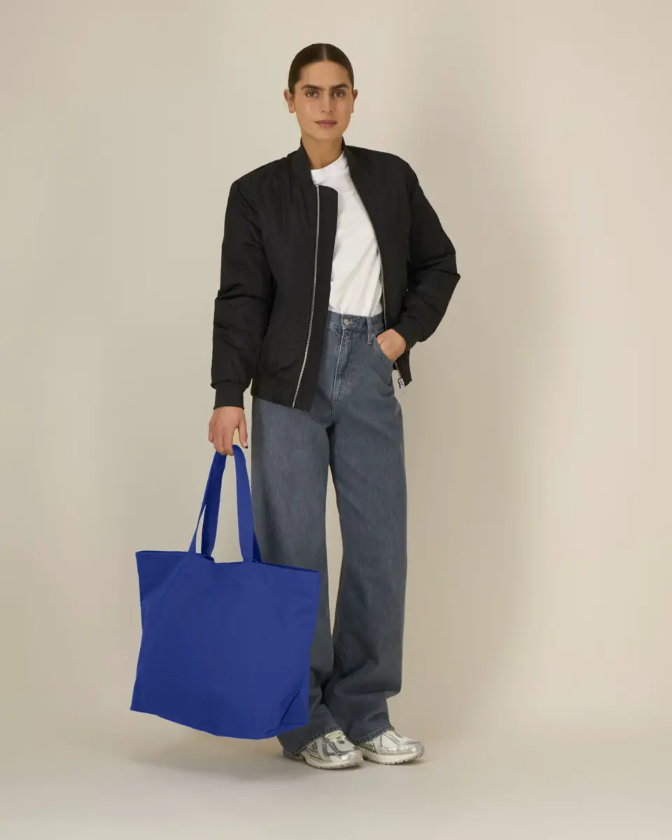 Shopping Bag 2.0 - worker blue
