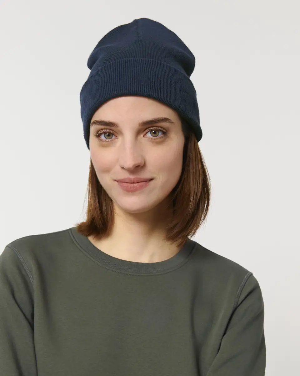 Rib Beanie - french navy