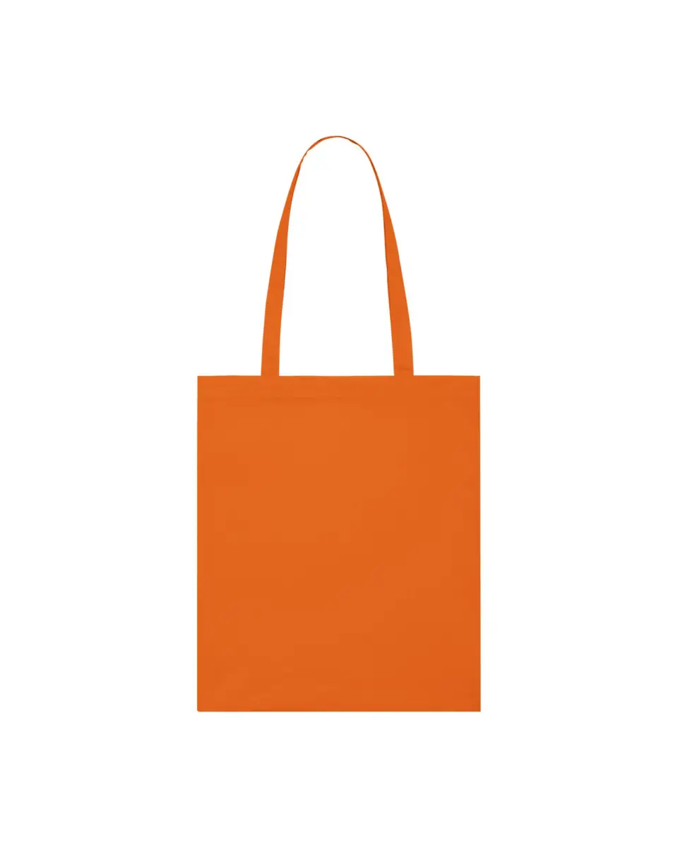 Light Tote Bag - bright orange